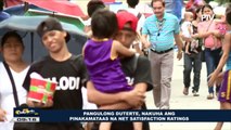 Pres. Duterte, nakuha ang pinakamataas na net satisfaction ratings