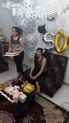 Iranian birthday party on fire