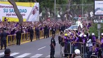 Papa Francisco chega a Lima