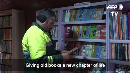 Trashy literature? No such thing for Turkish refuse collectors