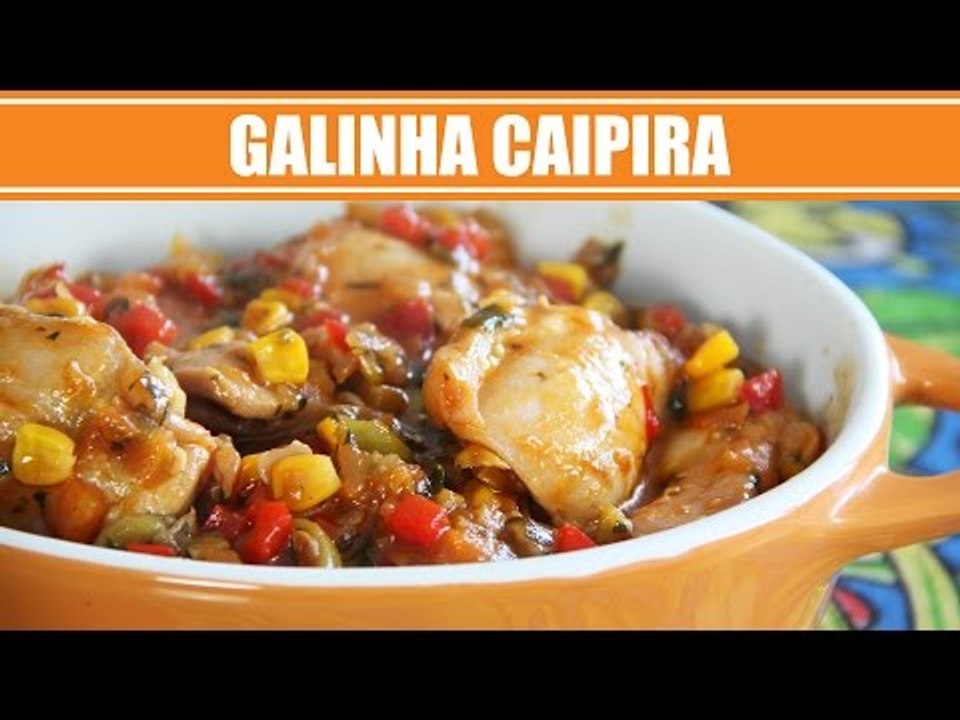 Receita de Galinha Caipira - Web à Milanesa