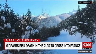 Migrants risk death crossing alps for better life