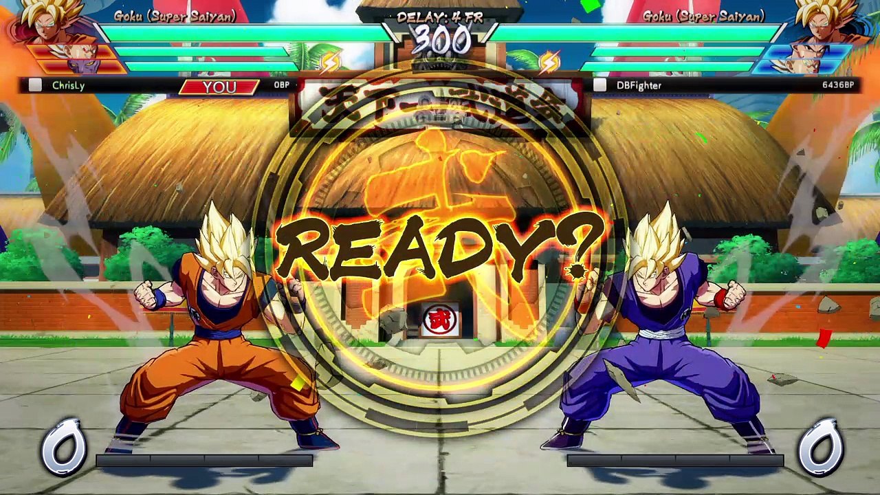 DB FighterZ Beta 1st Fight