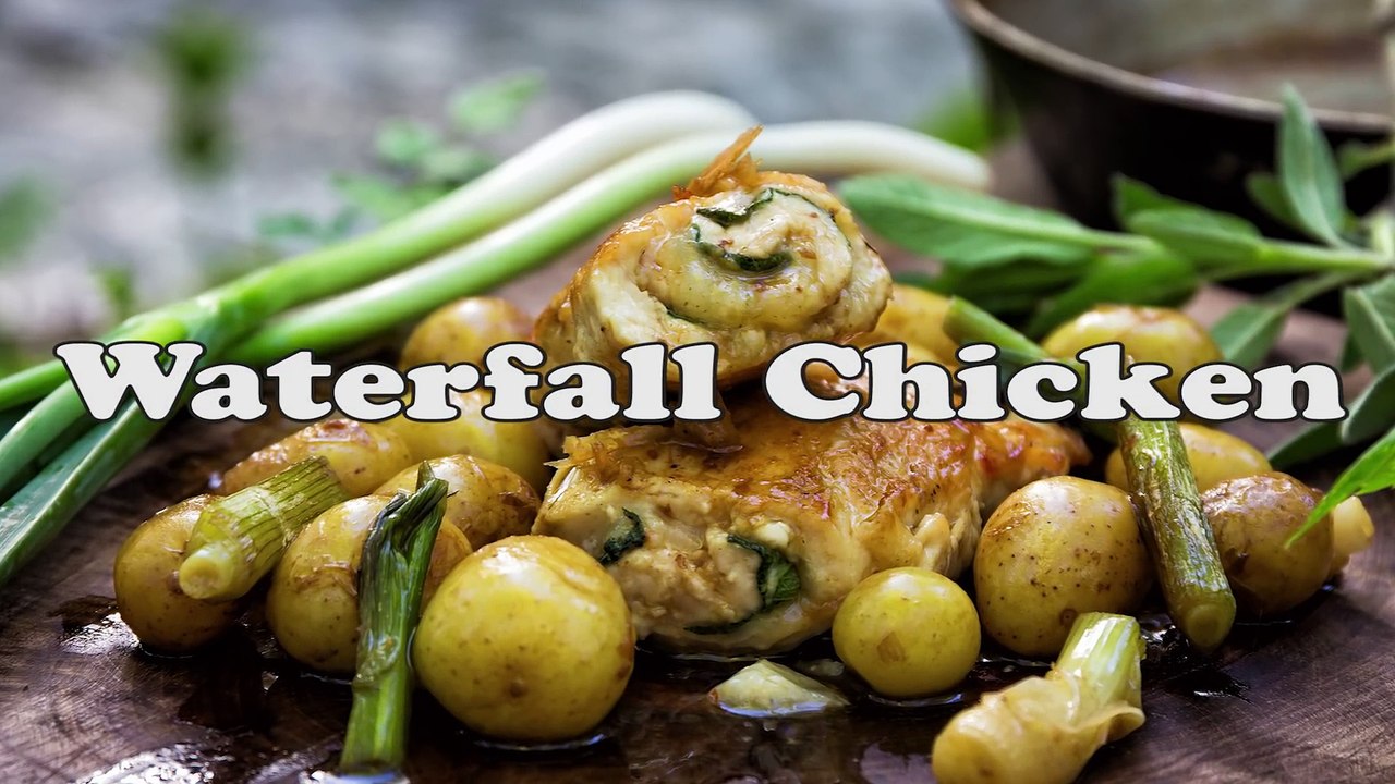 BEST STUFFED CHICKEN EVER! - WATERFALL SALTIMBOCCA - HOW TO COOK