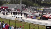 Lamborghini Aventador v McLaren MP4-12C 1/4 Mile Drag Race X 2 - StreetCarDrags.com