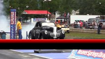 2013 Wheelstand Contest Nostalgia Drag Racing Gasser Nationals Beaver Springs Dragway USA Video