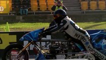 ANDRA Drag Racing - Chris Matheson Top Bike crash