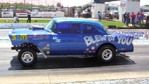 2011 Blew By You Drag Racing Car Hot Rod Gasser Reunion Thompson Raceway Park Video
