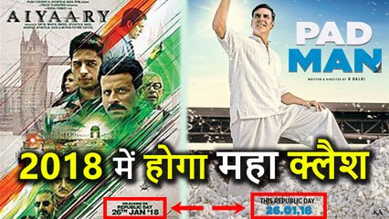 Aiyaary First Look आया सामने, Padman से होगा  तगड़ा Clash, Release Date हैं Same