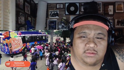 [MUSIC REACTION] KZ Tandingan - Tadhana by Up Dharma Down on Wish 107.5 Bus