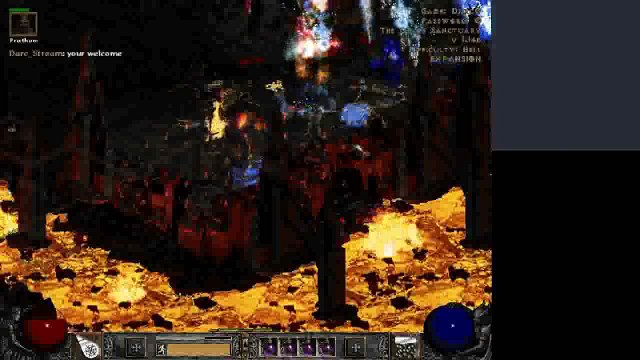 Live Diablo II Stream From YouTube and Twitch Magic Finding Blizzard Sorceress