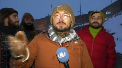 Doğu ekspresiyle geldiler çocukluk günlerine döndüler