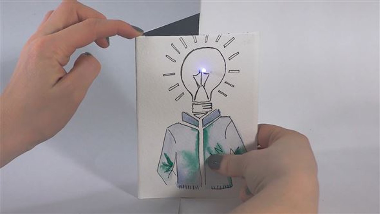 Tech-hack: leuchtende grußkarten selbstgemacht