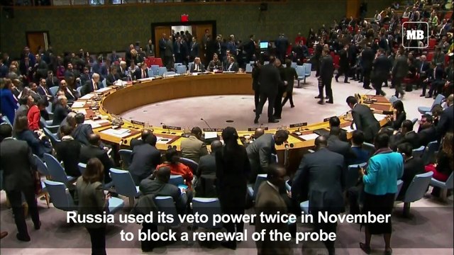 UN chief wants Syria gas attacks probe to be revived