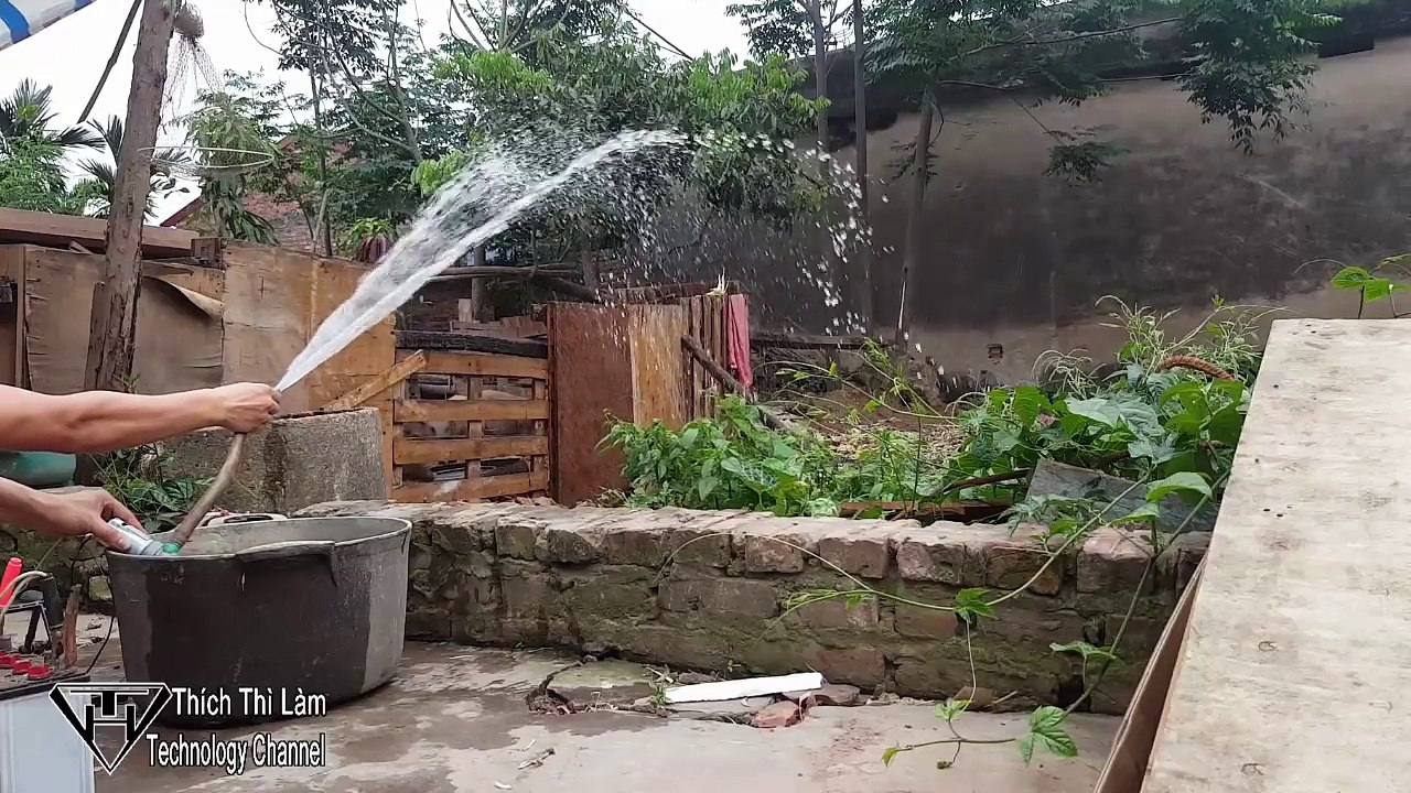 How to Make a  Super Powerful Water Pump With 775 Motor  DIY at Home