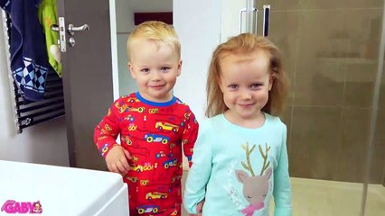 Funny Kids MORNING ROUTINE Are you sleeping