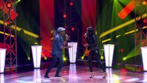Vicky vs Patrick Akiba sing ‘Unfaithful’ _ The Battles _ The Voice Nigeria 201