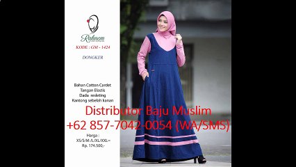 WA: 0857-7042-0054, ukuran baju gamis standar