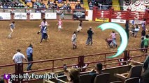 Cowboy RODEO! Riding Bulls n' Horses   Sheep at Fort Worth S