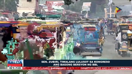 Sen. Zubiri, tiwalang lulusot sa Kongreso ang bagong bersyon ng BBL
