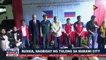 Russia, nagbigay ng tulong sa Marawi City