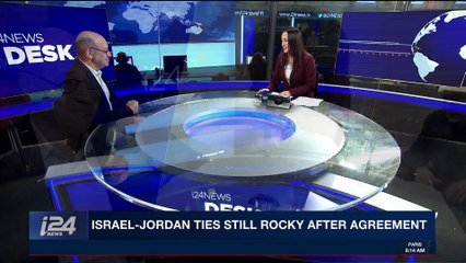 i24NEWS DESK | Israeli Embassy to reopen in Jordan | Friday, January 19th 2018