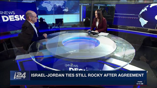 i24NEWS DESK | Israeli Embassy to reopen in Jordan | Friday, January 19th 2018