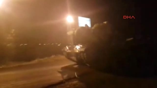 Kilis Suriye Sınırında Askeri Hareketlilik