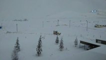 Adana'nın Kuzey İlçesi Tufanbeyli'de Kar Esareti