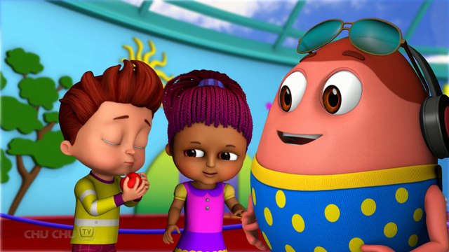 Surprise Eggs Gumball Machine Ball Pit Show for Kids Learn Colours – RED Colour ChuChuTV Funzone