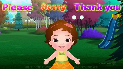Say Please, Sorry and Thank You! - Good Habits For Children _  Nursery Rhymes & Kids Songs