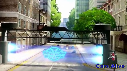 Cars 2 Game Play - Carbon Fiber Lightning McQueen squad serie