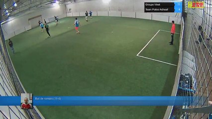 But de romain  (11-4) - Groupe Vinet Vs Team Poitoo Adhesif - 18/01/18 19:00 - LIGUE 4