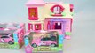 Hello Kitty Cars Doll House Camper Snack Van & Baby Doll Surprise Eggs Toys