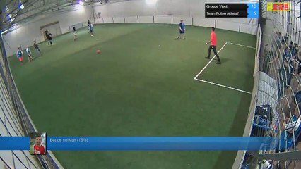 But de sullivan (18-5) - Groupe Vinet Vs Team Poitoo Adhesif - 18/01/18 19:00 - LIGUE 4