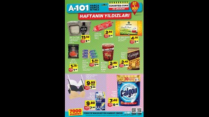 A101 25 Ocak 2018 - 1 Şubat 2018 Aktüel Ürünler Katalogu