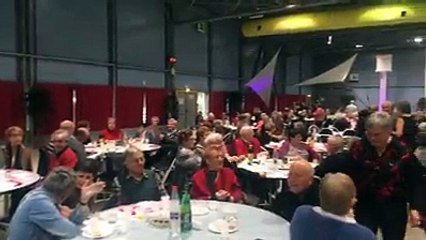 Michel Gourinchas a relâché la pression jeudi après-midi lors des voeux au seniors