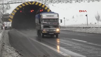 Bolu Dağı'nda Kar Durdu, Ulaşım Rahatladı