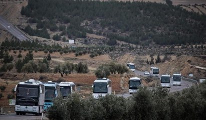 ÖSO mensuplarının bulunduğu belirtilen yaklaşık 17 Suriye'ye gitmek için sınıra geldi