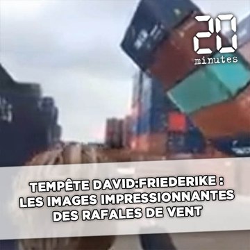 Tempête David/Friederike: Les images impressionnantes des rafales de vent