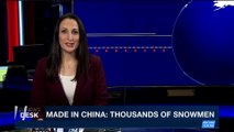 i24NEWS DESK | Made in China: thousands of snowmen | Friday, January 19th 2018