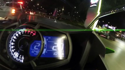 TOP speed test of Kawasaki Ninja 400 in Inida