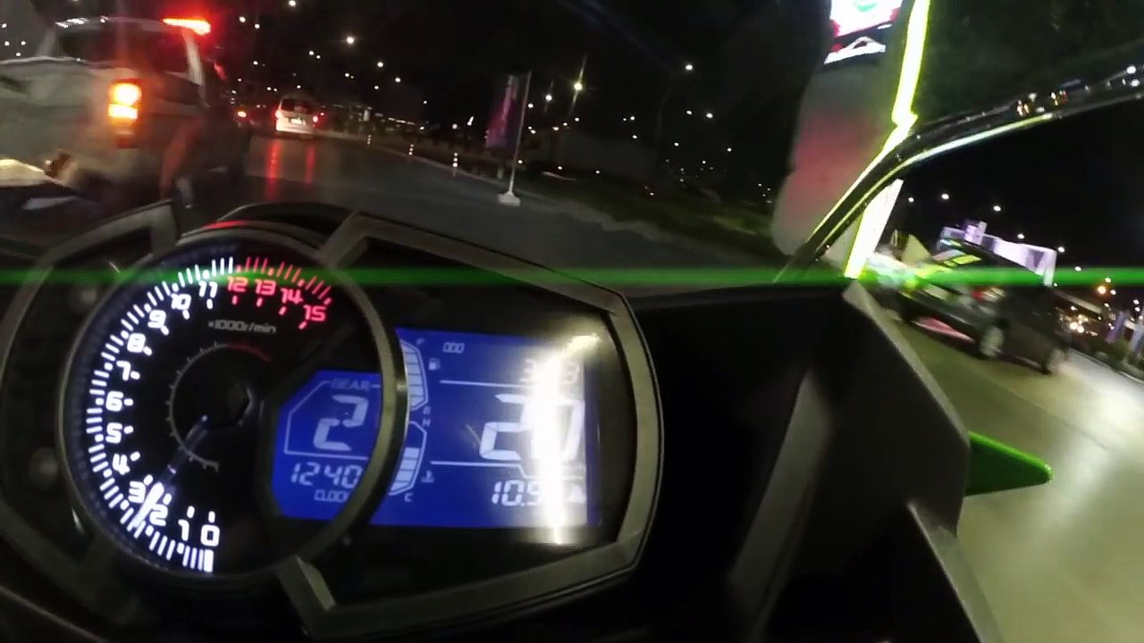 TOP speed test of Kawasaki Ninja 400 in Inida