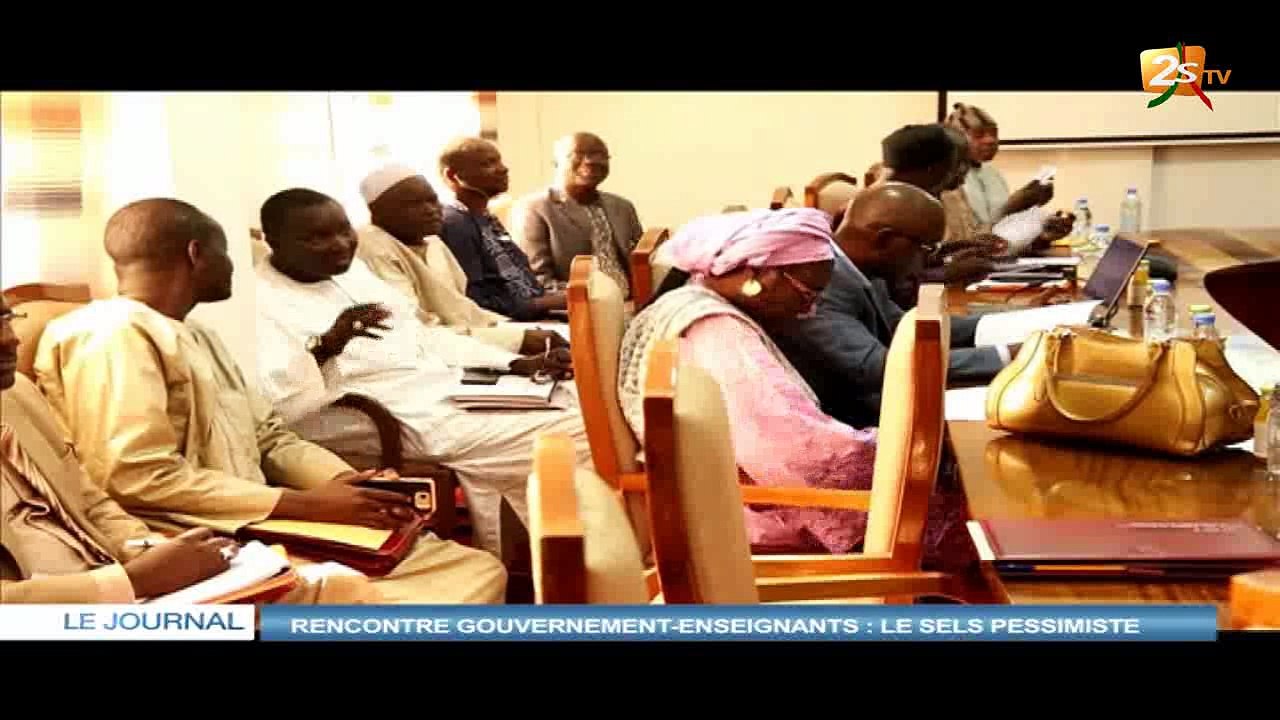 RENCONTRE GOUVERNEMENT - ENSEIGNANTS : LE SELS PESSIMISTE