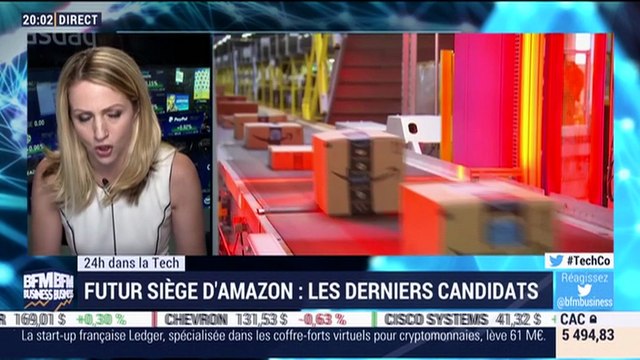 24h dans la Tech: Amazon fait saliver les grandes villes américaines – 18/01