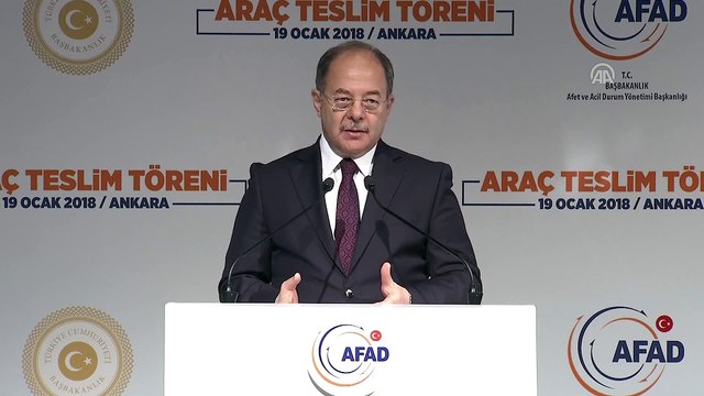 Başbakan Yardımcısı Akdağ - AFAD araç teslim töreni (2) - ANKARA