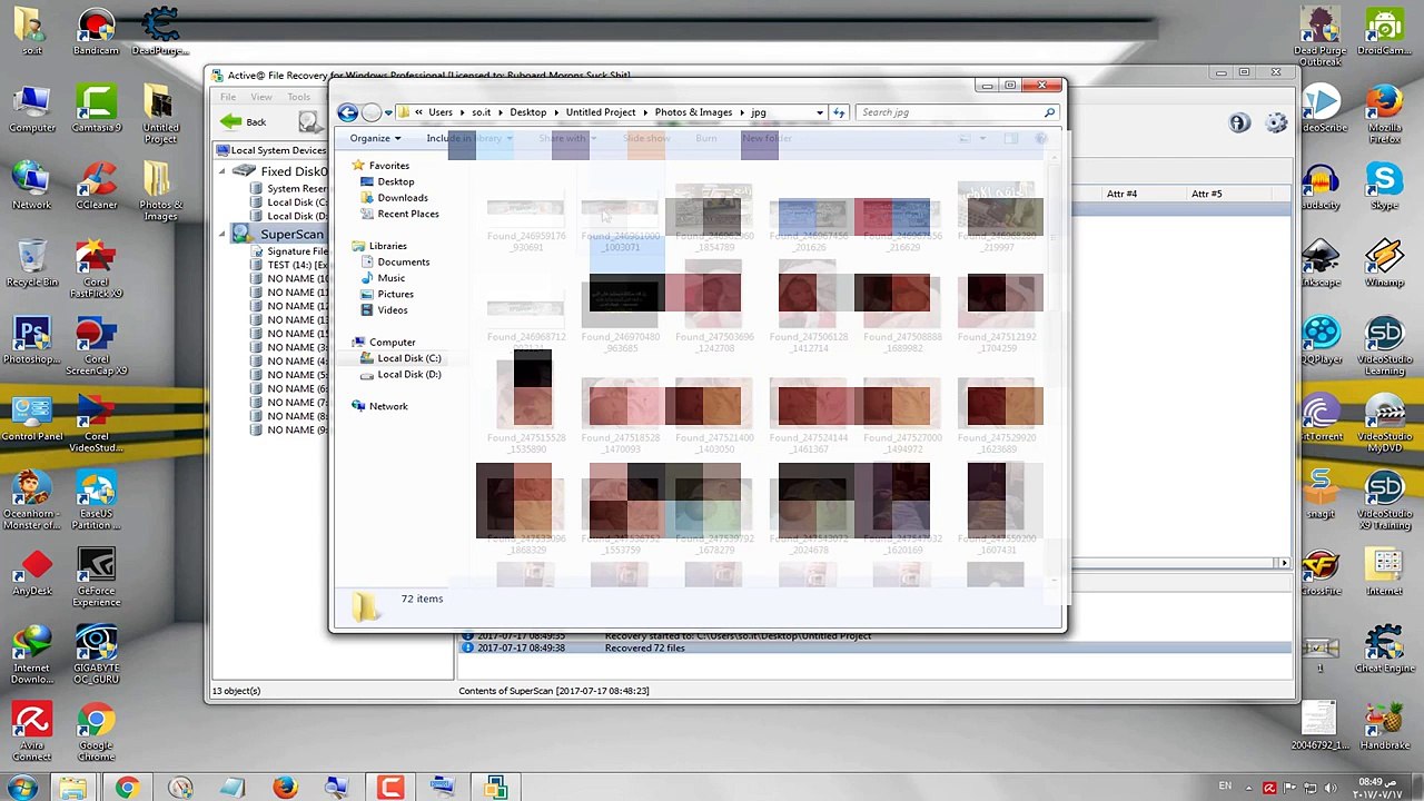 استرجاع الملفات المحذوفه من الكمبيوتر والاندرويد باقوى برامج_File Recovery+ DiskDiggerPro