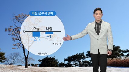 [날씨] 아침 큰 추위 없어...미세먼지는 말썽 / YTN