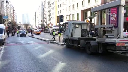 Şişli'de bazı yollar trafiğe kapatıldı - İSTANBUL