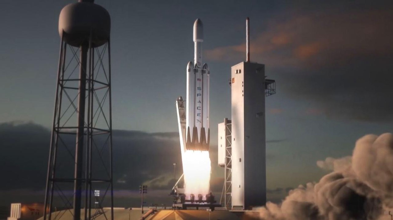 Falcon Heavy, le lanceur lourd de SpaceX se prépare pour son premier vol